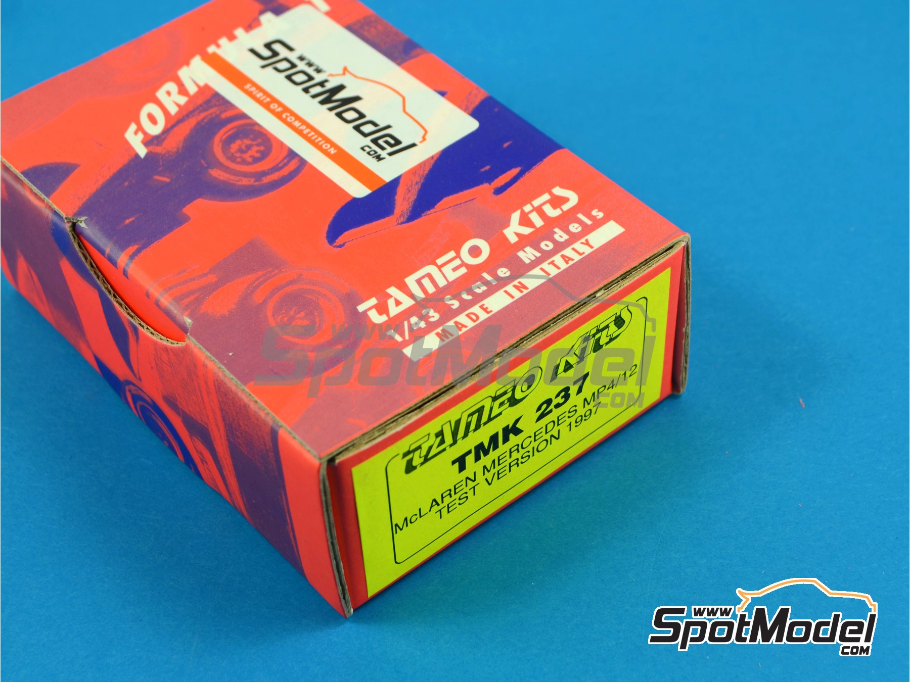 ミニカー TAMEO KITS TMK 237 McLaren MP4/12 Tameo TMK238 McLaren MP4/12 Mercedes - 1997 - White Metal